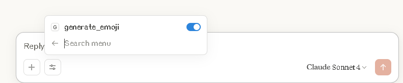 Using the MCP server in Claude
