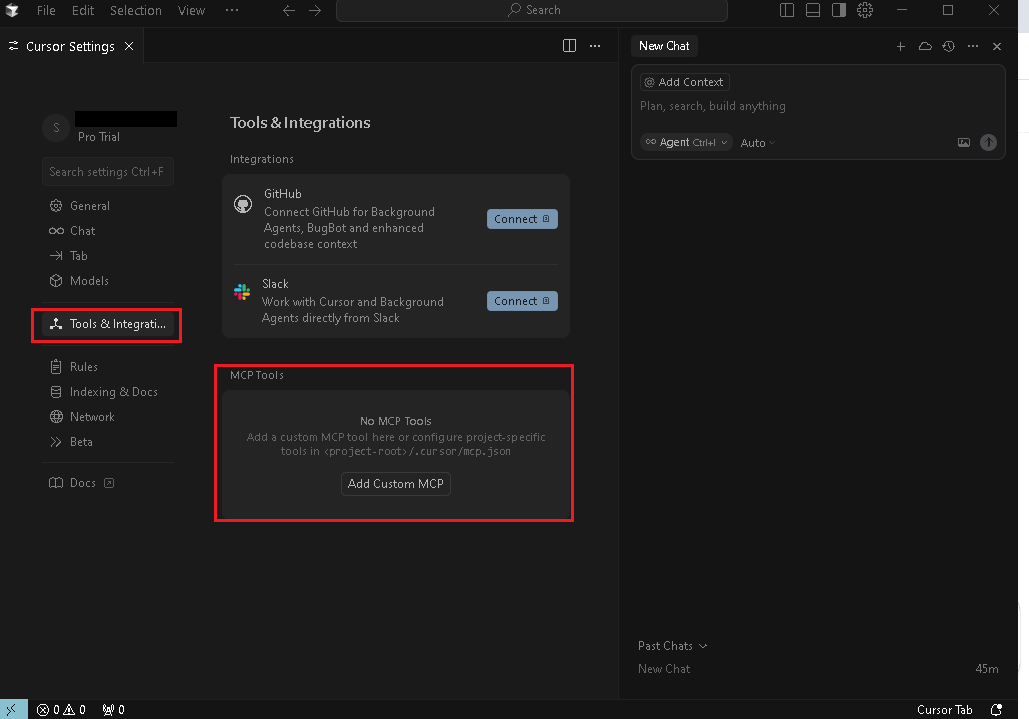 Configuring the Figma MCP server in Cursor