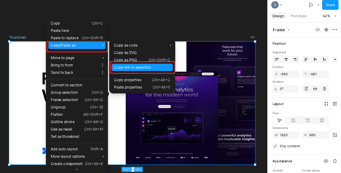 Copying link of Figma file to use in Cursor with Figma MCP server