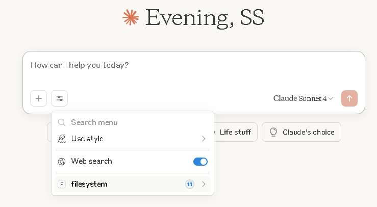 Connecting File System MCP Server to Claude