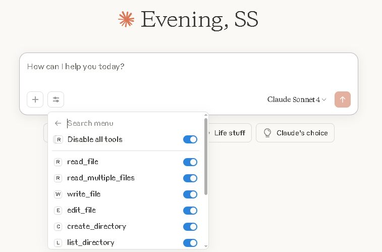 Connecting File System MCP Server to Claude