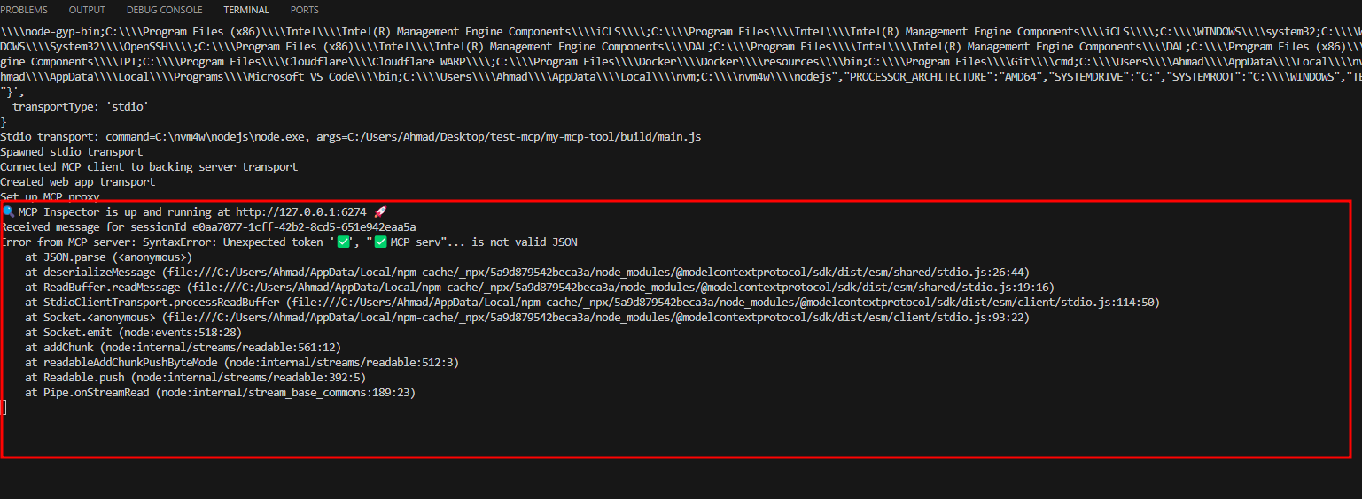Invalid Json Response